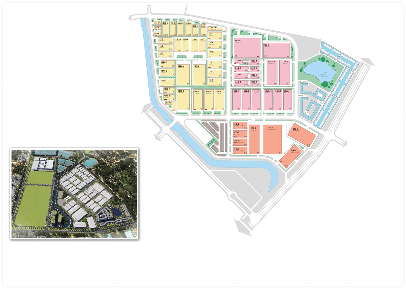 Bản đồ quy hoạch 2D giai đoạn 1