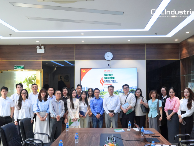 CNCIndustrial đón tiếp đoàn SingCham