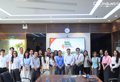 CNCIndustrial đón tiếp đoàn SingCham